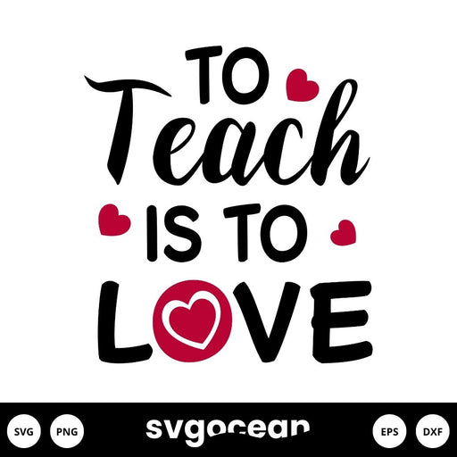 Teacher Valentine Svg - Svg Ocean