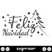 Feliz Navidad Svg - Svg Ocean