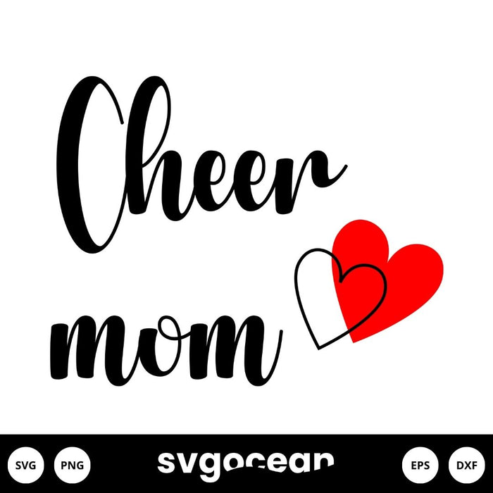 Cheer Mom Svg - Svg Ocean