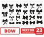 Bow silhouette svg
