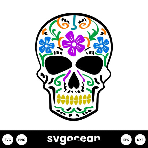 Sugar Skull SVG - Svg Ocean