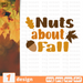 Nuts about Fall SVG vector bundle - Svg Ocean
