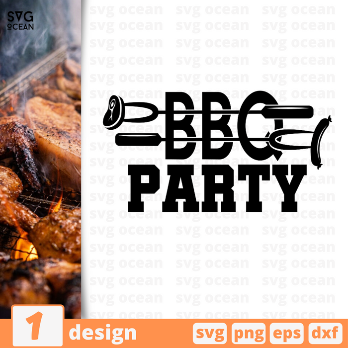 BBQ Party SVG vector bundle - Svg Ocean
