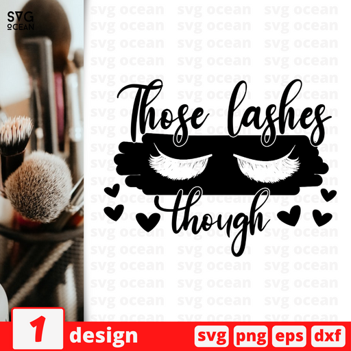 Those lashes though SVG vector bundle - Svg Ocean