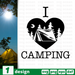 I love camping SVG vector bundle - Svg Ocean