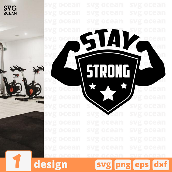 Stay strong SVG vector bundle - Svg Ocean