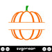Monogram Pumpkin Svg - Svg Ocean