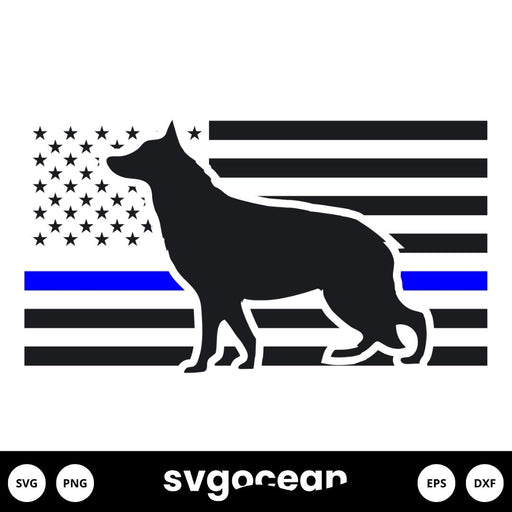 German Shepherd Svg - Svg Ocean