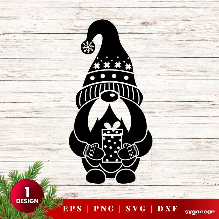Christmas Gnome SVG - svgocean