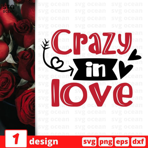 Crazy in love SVG vector bundle - Svg Ocean
