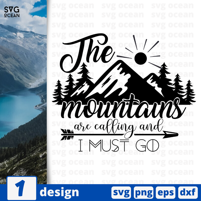 The mountains SVG vector bundle - Svg Ocean