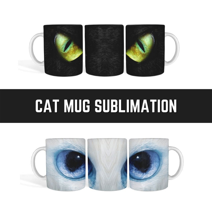 Cat Mug Sublimation - Svg Ocean