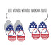 Veterans Day Earrings SVG - Svg Ocean