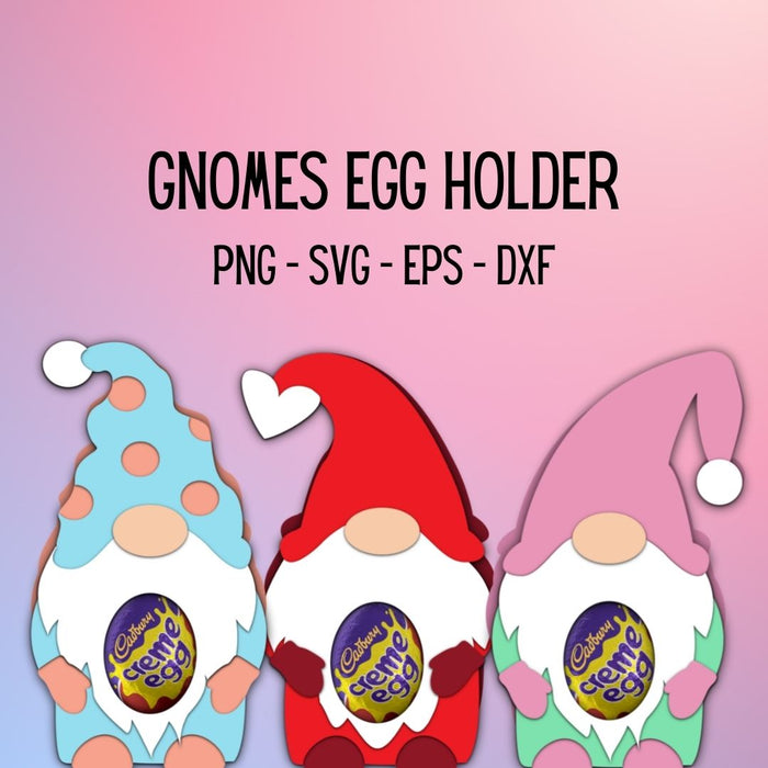 Gnomes Egg Holders SVG - Svg Ocean