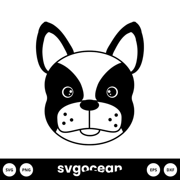 French Bulldog Svg - Svg Ocean