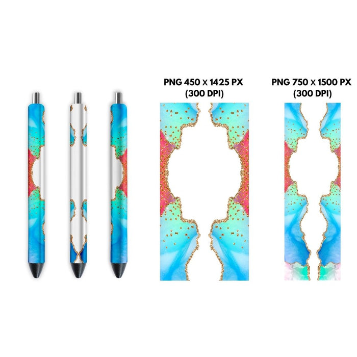 Abstract Pen Sublimation - Svg Ocean
