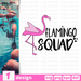 Flamingo squad SVG vector bundle - Svg Ocean