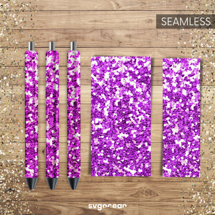 Pen Glitter Wraps Bundle - Svg Ocean