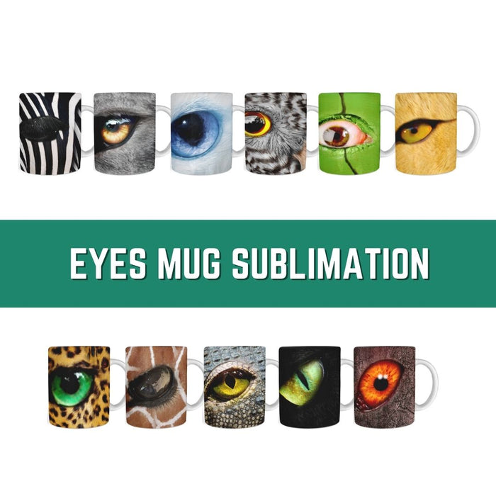 Eyes Mug Sublimation - Svg Ocean