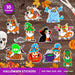 Halloween Dog Stickers - Svg Ocean