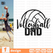 Volleyball dad SVG vector bundle - Svg Ocean
