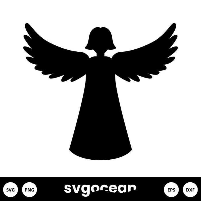 Angel Svg Bundle vector for instant download - Svg Ocean — svgocean