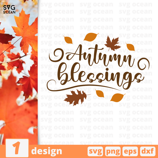 Autumn blessings SVG vector bundle - Svg Ocean