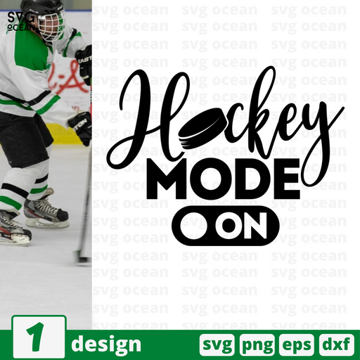 Hockey mode On SVG vector bundle - Svg Ocean