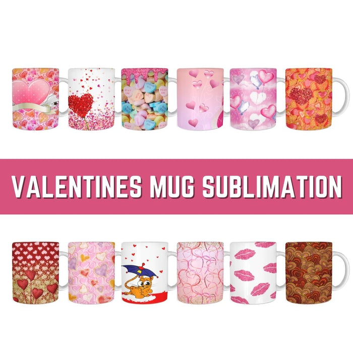 Valentines Mug Sublimation - Svg Ocean