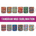 Tangram Mug Sublimation - Svg Ocean