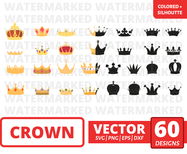 Crowns SVG Bundle
