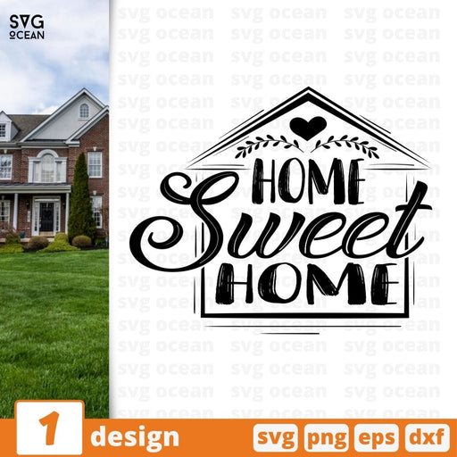 Home Sweet Home SVG vector bundle - Svg Ocean