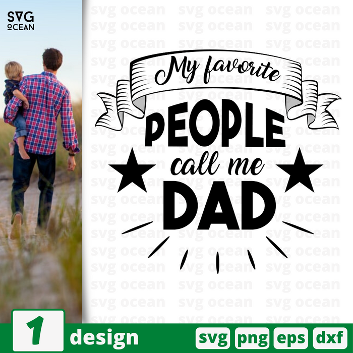 My favorite people call me dad SVG bundle - Svg Ocean