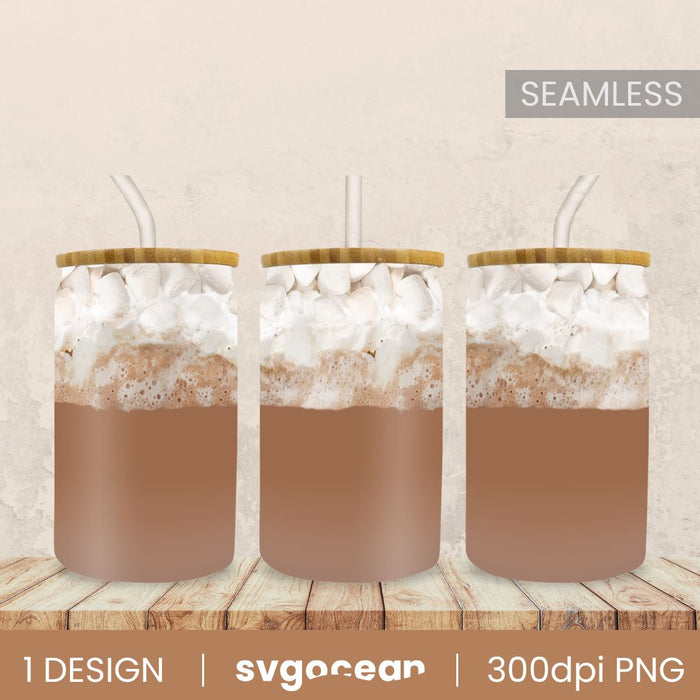 Cocoa Can Glass - Svg Ocean