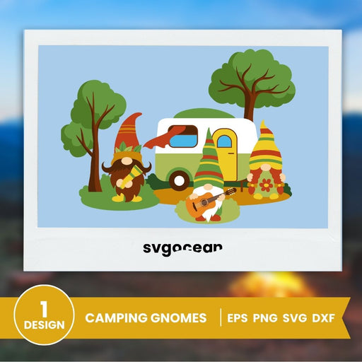 Free Camping Gnomes Svg - Svg Ocean