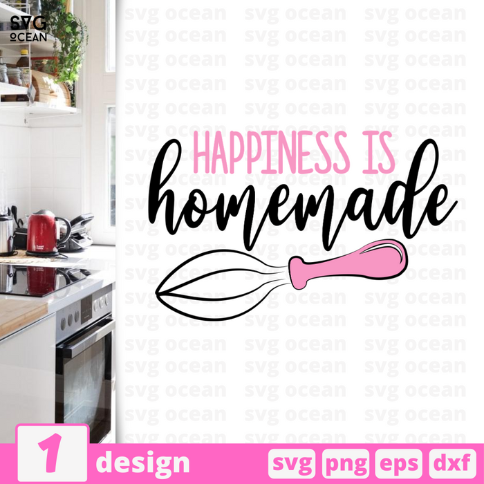 Happiness is homemade SVG vector bundle - Svg Ocean