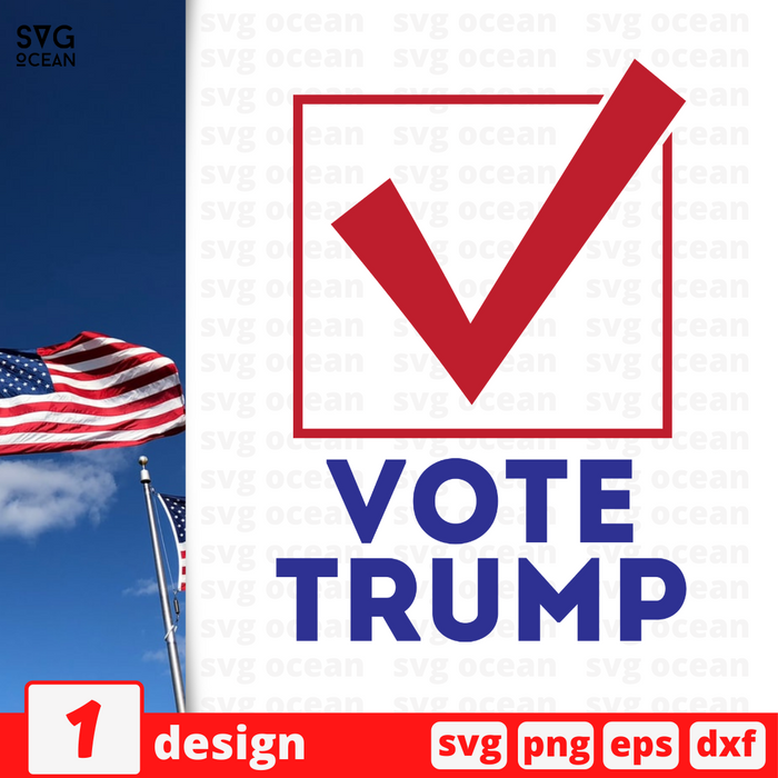 Vote Trump SVG vector bundle - Svg Ocean
