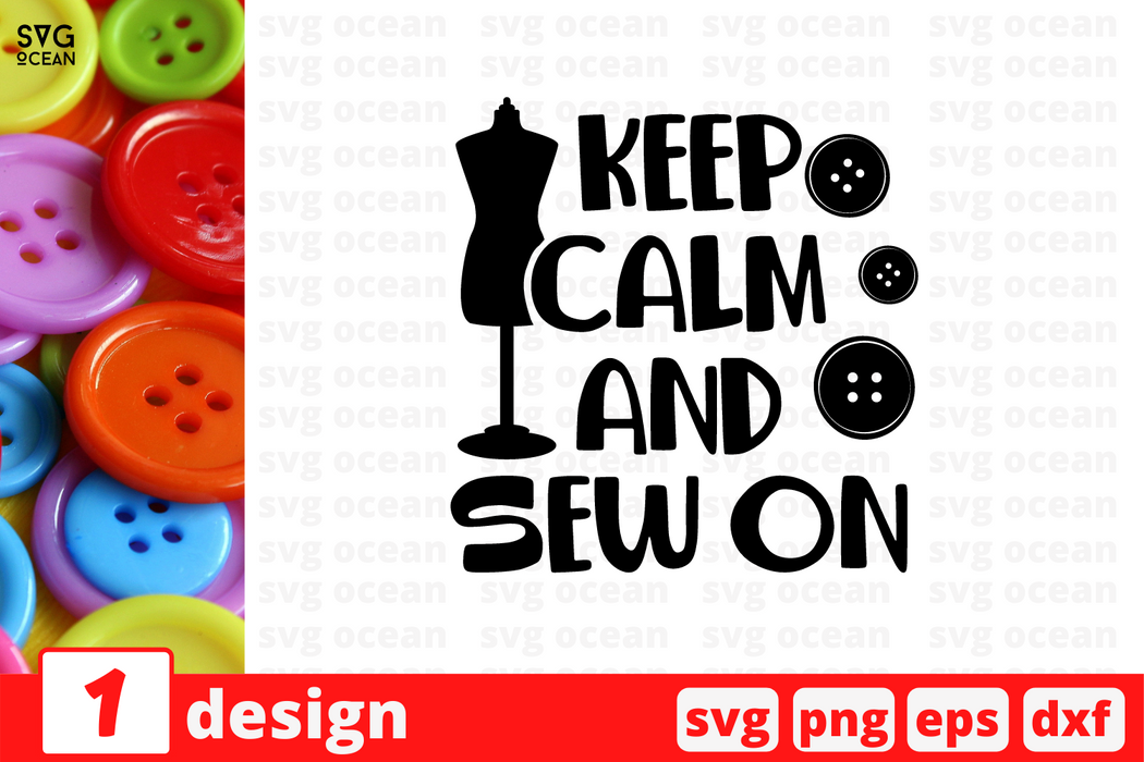 Keep calm and sew on