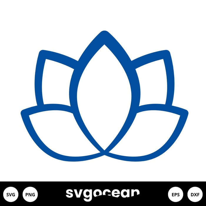 Lotus Flower SVG - Svg Ocean