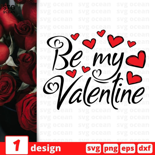 Be My Valentine SVG vector bundle - Svg Ocean