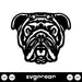 English Bulldog Svg - Svg Ocean