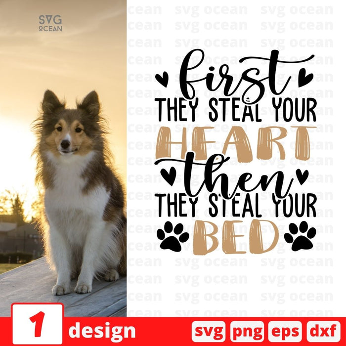 First they steal your heart then they steal your bed