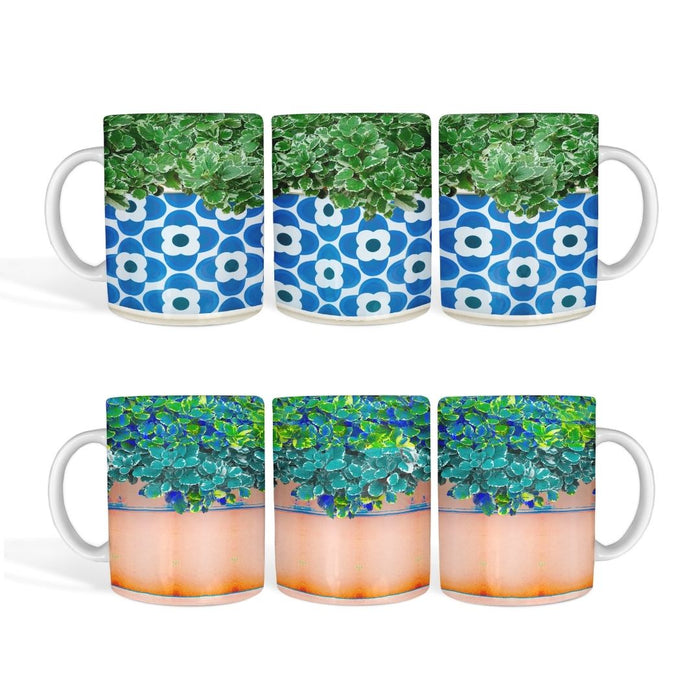 Flower Pot Mug Sublimation - Svg Ocean