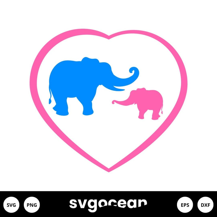 Elephant Family Svg - Svg Ocean