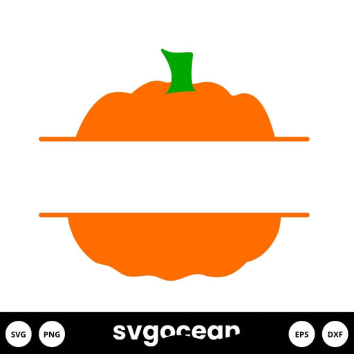 Monogram Pumpkin Svg - Svg Ocean