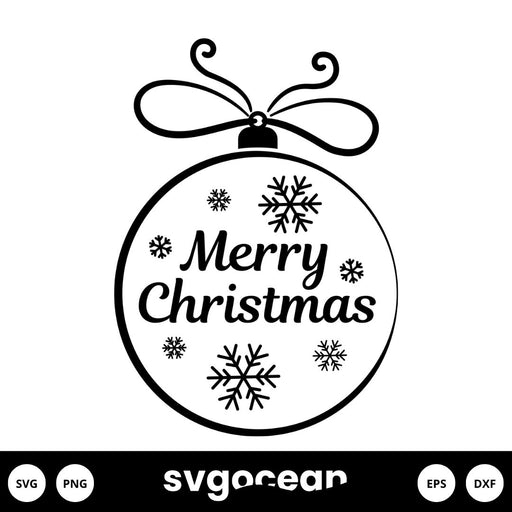 Merry Christmas Svg - Svg Ocean