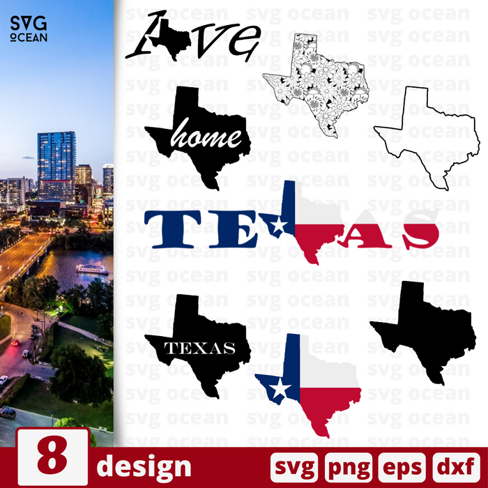 Decatur Tx Svg Texas SVG bundle vector for instant download - Svg Ocean — svgocean