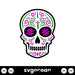 Free Sugar Skull Svg - Svg Ocean