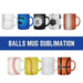 Balls Mug Sublimation - Svg Ocean
