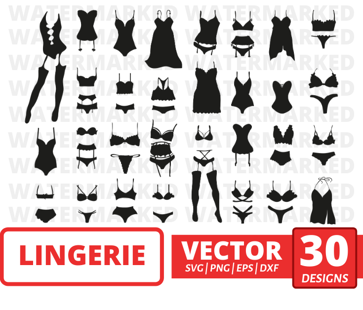Lingerie Bra Svg/ Lingerie Svg/ Fashion Svg/ Underwear Svg/ Woman Clothing  Svg/ Bra Silhouette/ Cut Files/ Sexy Svg/ Vector Svg 
